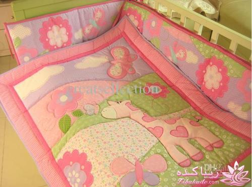 دوخت و تيكه دوزي سرويس خواب براي ني ني هاي خوشگل